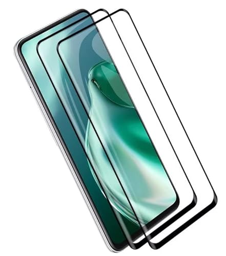 Rankone 2 Pezzi, Vetro Temperato Per Oppo A78 5G (6.56" Inches), Pellicola Prottetiva Anti Graffio, Anti-Impronte, Senza Bolle, Durezza 9H. - Nero