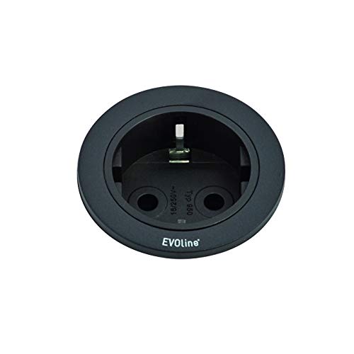 Evoline 159280000900 - Ciabatta Da Incasso, 1 Pezzo, Colore: Nero