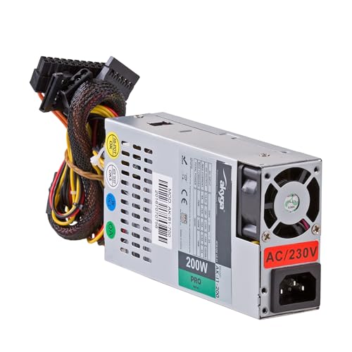 Fuente De Alimentaciã“N Akyga 1U Mini Itx/Flex Atx 200W Ak-I1-200 P4 Pfc Fan 3Xsata