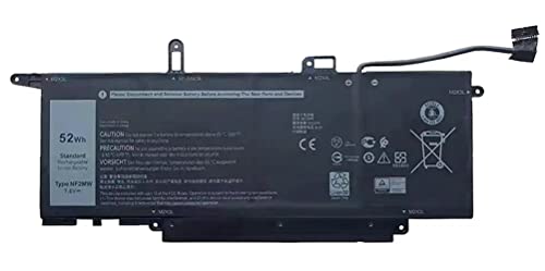 Akkee Nf2Mw Laptop Batteria Per Dell Latitude 7400 2-In-1 Latitude 9410 2-In-1 Series Notebook P110G P110G001 7146W 0C76H7 C76H7 0G8F6M 085Xm8 08W3Yy