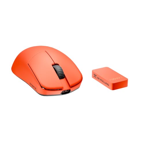 Fnatic Lamzu Maya X 8K Large Wireless Pro Gaming Mouse Special Edition, Sensore Pixart 3950, Epically Light 47G, Durata Della Batteria 80H, Interrutto