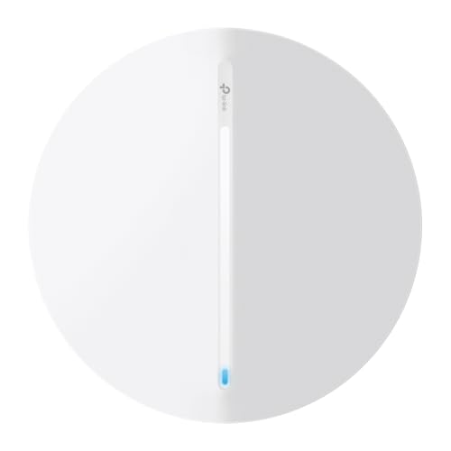 Tp-Link Access Point Wifi 7 Be9300Mbps Tri-Band Da Soffitto, 2.5G Porta Gigabit Ethernet, Mesh & Seamless Roaming, Son, Ztp, Gestione Centralizzata, F