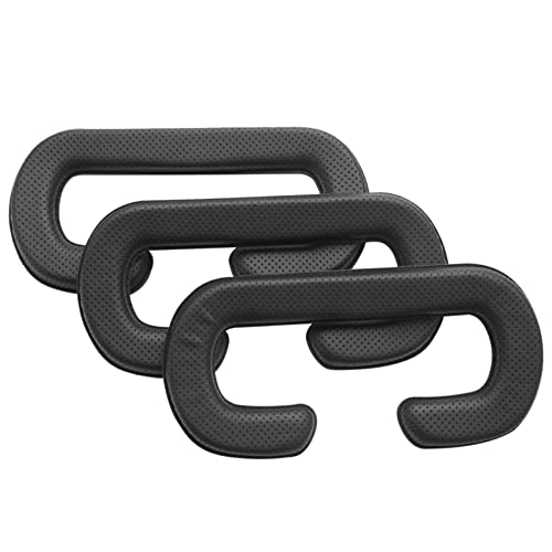Xiaojun Per Vive Cover, Schiuma Per Vive Headset Vr Face Fodera Per Cuscino, Easy-To-Clean Face Foam Replacement Per Vive Accessori 11Mm (Of 3)