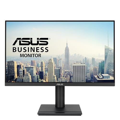 Asus Va249Qgs Business Monitor Da 23,8", Full Hd Ips (1920X1080), 1Ms (Mprt), 120Hz, Hdmi, Displayport E Vga, Senza Cornice E Sfarfallio, Tecnologia L