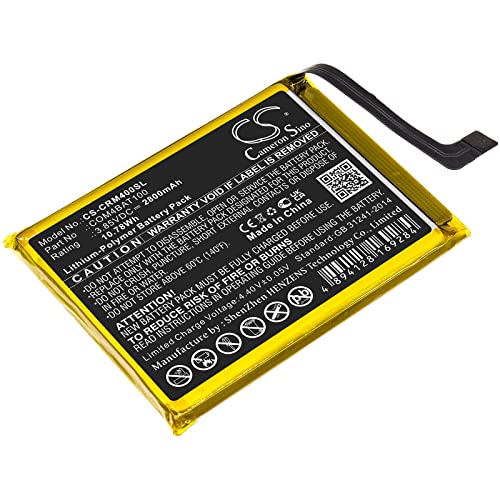 Techtek Batterie 2800Mah Compatibile Con [Crosscall] Core M4, Core M4 Go Sostituisce Com4Bat100 Fba