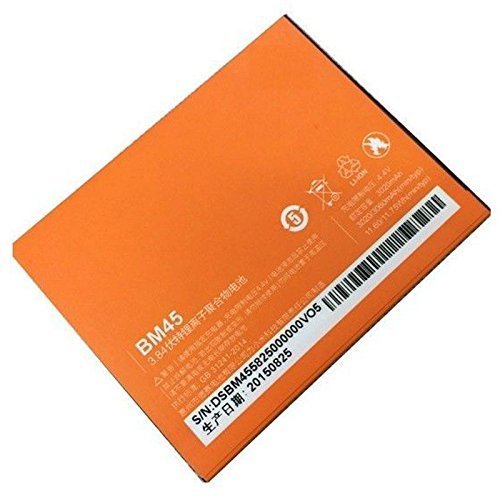 Theoutletablet® Batterie Original Per Bm45 Akku Für Xiaomi Hongmi Redmi Note 2 3020Mah 4.4V