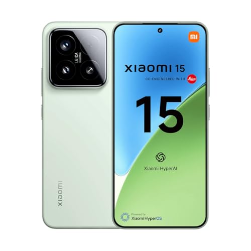 Smartphone Xiaomi 15 Concu Avec Leica 512Go Vert