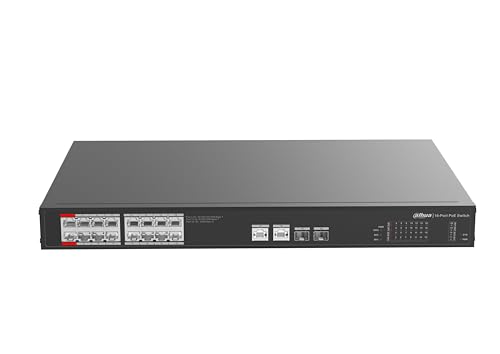 Dahua Dh-Pfs3220-16Gt-190 - Switch Gigabit Non Gestito A 20 Porte Con Poe A 16 Porte