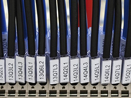 Cembre 42090B Targhette Segnacavo Prefustellate Per Tubetti Pmf 4X10 Colore Bianco 42090B