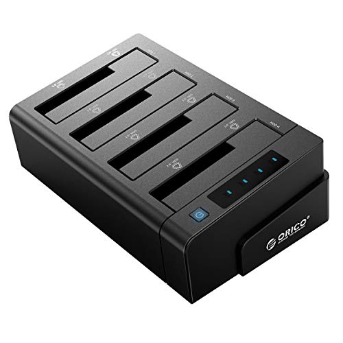 Orico 4-Bay Usb 3.0 Hard Disk Docking Station Usb3.0 Dock Hdd Sata Non In Linea Clone Funzionare Hard Disk Hdd/Ssd Da 2,5 E 3,5 Pollici 12V6.5A Power 