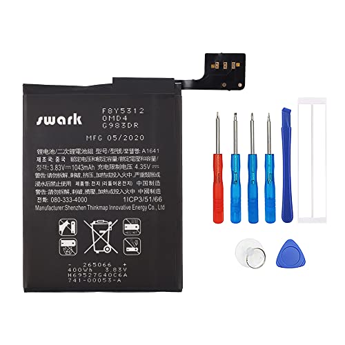 Batteria Swark A1641 Compatibile Con Ipodtouch 6Th, Ipodtouch 6Th Generation, A1574, Ipod7.1 020-00425 + Strumenti