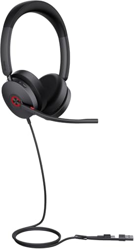 Yealink Uh48 Dual Uc Usb-C/A Anc Usb Wired Headset - 1308152