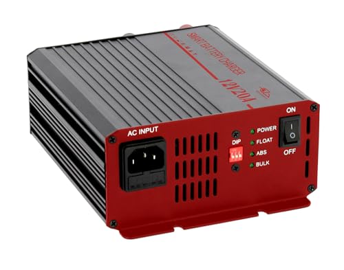 Eza Caricabatterie 12V 20A Automatico Pb Gel Agm Litio Per Camper