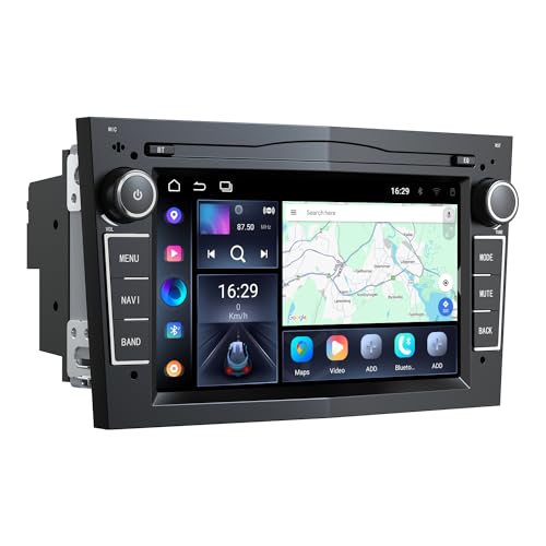 Eonon Android 13 Per Opel Vectra Zafira Schermo Da 7 Pollici Con Senza Fili Carplay E Android Auto Gps Wifi/Bluetooth/Usb [2+32 Gb] Supporto Telecamer