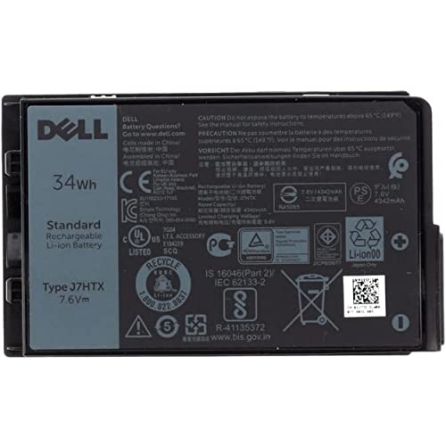 Dell Batteria 34Wh 2C Latitude 7220 7212 7202 Rugged Tablet T03H J7Htx 2Jt70 A Parts4You - Part4You