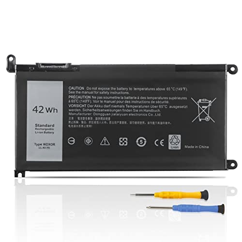Wdx0R Wdxor Batteria Per Dell Latitude 3480 3580 3189 3379 Inspiron 15 5565 5567 5568 5578 5579 7560 7570 7573 7579 7580 7569 5368 5378 5379 7368 7378