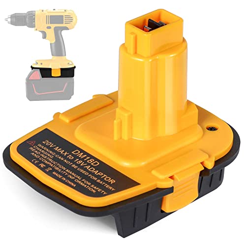 Eid Adattatore Per Batteria Dm18D Dca1820 Con Usb Per Dewalt 20 V/18 V Per Batteria Al Litio Milwaukee M18 18 V Dcb204 Dcb205 Convertitore Per Dewalt