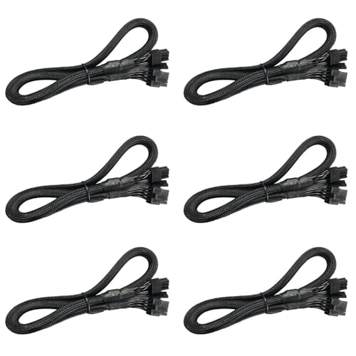 Greohnmpaw 6X 8 Pin Un 8 Pin (6 + 2) Pcie Di Alimentazione Vga Flex Per Supernova 650750850 1000 1600 2000 G2 G3 P2 T2 Gs