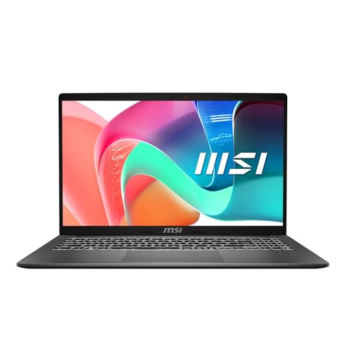 Msi Modern 15 F13Mg-040Xit, Display Laptop 15.6" Full Hd Ips, Cpu Intel Core I7-1355U 5,0Ghz Max, 16Gb Ddr4, 512Gb Ssd Nvme, Wi-Fi 6E, Freedos, Grigio
