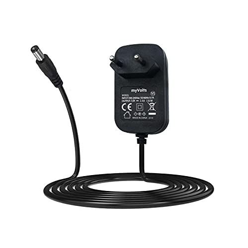 Myvolts Alimentatore/Caricabatteria Da 5V Compatibile Con Telefono Voip Linksys Spa942 - Presa Italiana