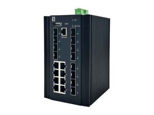 Levelone Switch 20X Ge Igu-2072 8X 1Gbe, 8X 2.5Gbe Sfp