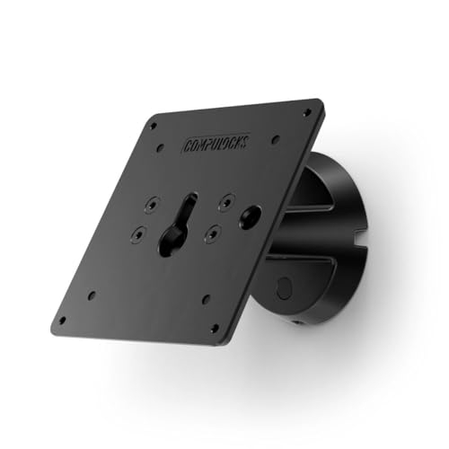 Compulocks Bow - Supporto A Parete Inclinabile Vesa Per Schermi Fino A 27 Pollici – Nero