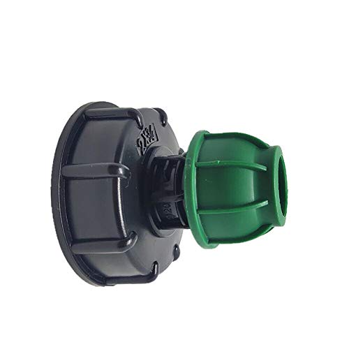 Toolstar Adattatore Ibc, Adattatore Per Serbatoio Ibc, S60X6, Specialisti Di Irrigazione Per Tubi Dritti In Mdpe, 32 Mm