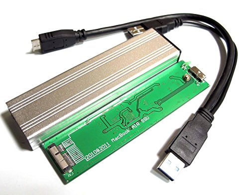 Ict Contenitore Box Case Usb 3.0 Per Ssd Mba Mac 2010-2011 6+12