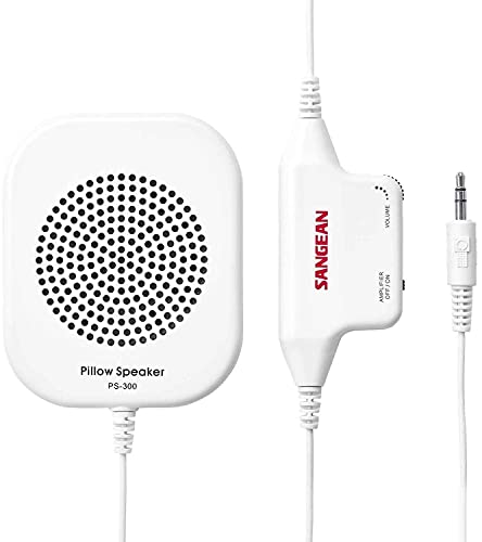 Sangean Ps300 - Altoparlante A Cuscino Per Ascolto Privato, Colore: Bianco