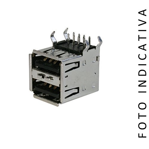 Connettori Usb Femmina Da Cs A 90° Doppia Uscita Tipo