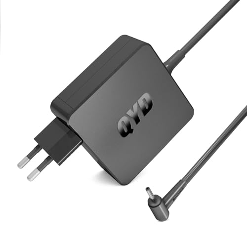Qyd Alimentatore 45W Caricatore Compatibile Con Lenovo Ideapad 100 100-15 Iby 100S 110S 100-14 Iby 110 110-14Isk 110-15 110-15Ibr Pa-1450-55Ln 110-15I