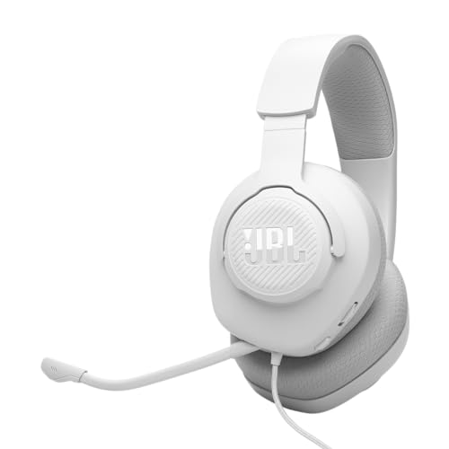 Jbl Quantum 100M2 Cuffie Gaming Over Ear Con Filo, Jbl Quantumsound Signature E Jack Per Cuffie Da 3,5 Mm, Compatibilità Multi-Platform, Microfono Rim