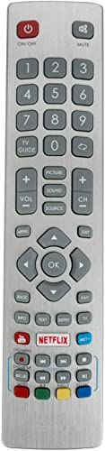 Telecomando Di Ricambio Adatto Per Sharp Tv Lc-60Ui7652E Lc-65Ui7252E Lc-65Ui7352E Lc-65Ui7552E Lc-70Ui7652E