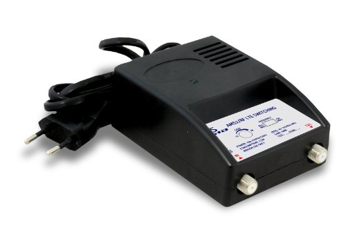 Ams2/Rf Lte Switching-Amplificatore Retro Tv Uhf+Vhf 28Db -Attacco F, Alimentazione Switching E Filtro Lte