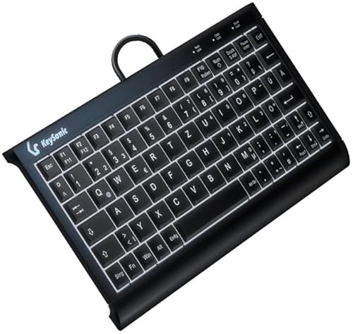 Keysonic Tas Ksk-3011Elc (De) Super-Mini Con Tastierino Numerico Sw