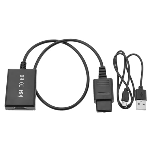 Lt Easiyl Cavo Adattatore Hd Cavo Adattatore Da N64 A Hdmi Convertitore Da N64 A Hdmi Con Cavo Compatibile Con Accessori Per Console Di Gioco N64 Snes