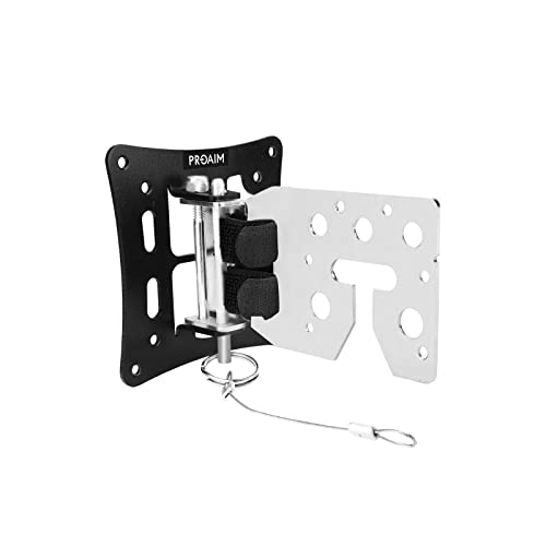 Proaim Supporto Intelligente (75 Mm/100 Mm) Per Monitor/Display. Si Monta Su C-Stand Tramite Testa Di Presa Da 2,5". Carico Utile Fino A 10 Kg/22 Libb