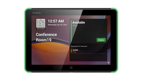 Yealink Roompanel 1303172 - Pannello Di Pianificazione Per Sale Riunioni All-In-One E2