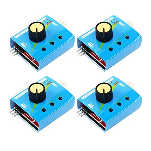 Fasizi 4Pcs Rc Servo Tester Multi 3Ch Ecs Coerenza Regolatore Di Velocità Canali Di Potenza Ccpm Meter Con Reverse - 2Pcs