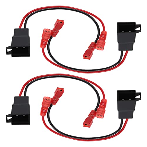 Emsea 4 Pz Adattatore Altoparlante Auto Spina Connettori Cavo Altoparlante Audio Cablaggi Cablaggi Elettronica Del Veicolo Accessori Di Ricambio 15 Cm