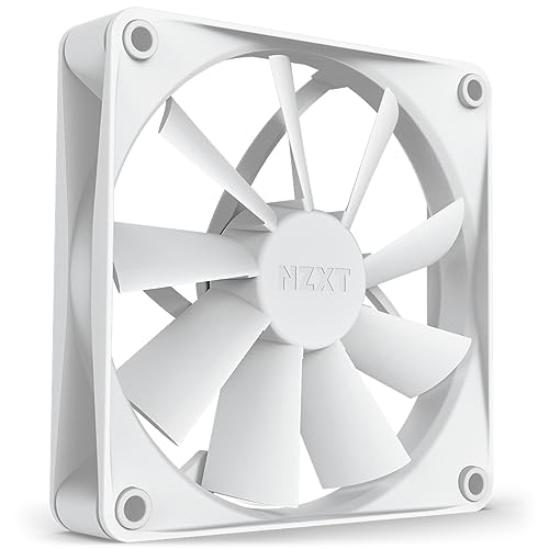 Nzxt F120Q Quiet Airflow Fans - Rf-Q12Sf-W1 - Aumenta Il Volume D'Aria - Funzionamento Silenzioso - Durata A Lungo Termine - Confezione Singola Ventol
