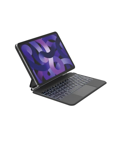 Belkin Tastiera Bluetooth Pro Con Custodia E Supporto Magnetico, Tastiera Ipad, Controllo Multi-Gesto, Fissaggio Apple Pencil, Qwertz, Tasti Multimedi