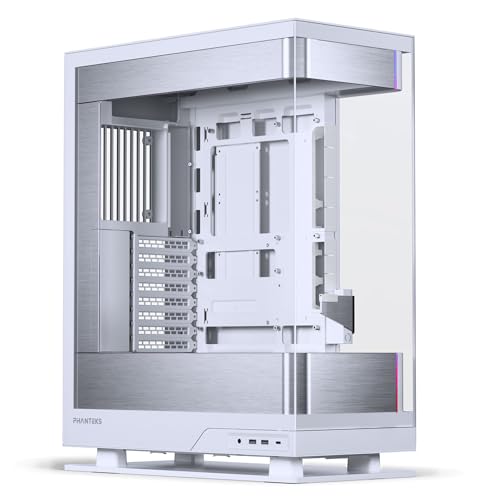 Phanteks Evolv X2, Telaio Di Gioco A Metà Torre, Sistema Di Raffreddamento Verticale, Telaio In Vetro Temperato Trasparente, Pannello Interno In Allum