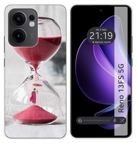 Custodia In Silicone Per Oppo Reno 13Fs 4G / 13 Fs 5G Design Orologio Disegni