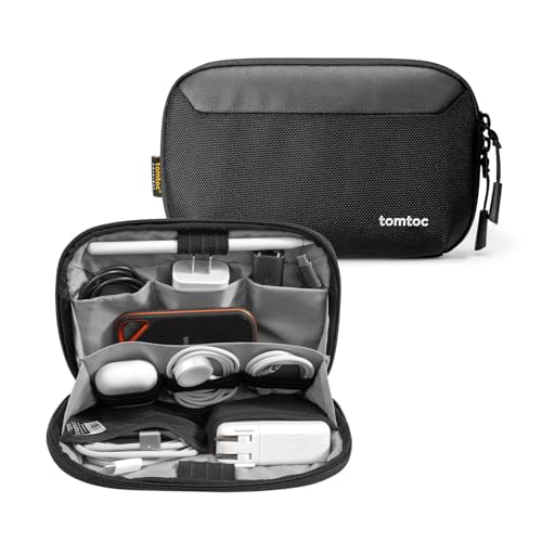 Tomtoc Borsa Per Cavi, Custodia Per Elettronica Tecnologica Borsa Per Accessori Per Computer Portatili Custodia Per Accessori Da Viaggio Per Adattator