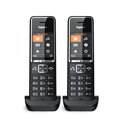 Gigaset Comfort 550Hx Telefono Analogico/Dect Identificatore Di Chiamata Nero