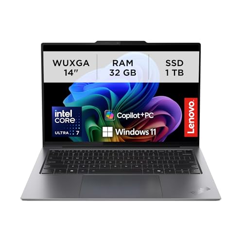 Lenovo - Notebook 14 Pollici Thinkpad X9-14 Gen 1, Copilot+ Pc Portatile Professionale Windows 11 Pro, Intel Core Ultra 7 258V, Ram 32Gb Lpddr5X, 1Tb 