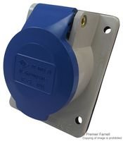 Best Price Square Socket, 16A, 240V, Panel Mount Pe1663Pi Di Ilme