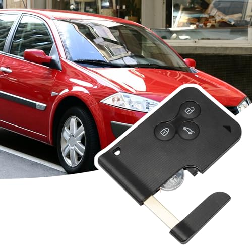 Konuooer Chiave Per Scheda Telecomando A 3 Pulsanti Per Ren-Ault Cle Megane 2 Scenic 2 Clio 3 Carta Laguna 2 Spazio 4 Vel-Satis 2001-2009 433Mhz Chip