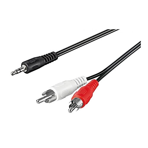 Ewent Cavo Audio Stereo Per Mp3, Ipod, Smartphone 1X3.5Mm / 2Xrca 1.5M